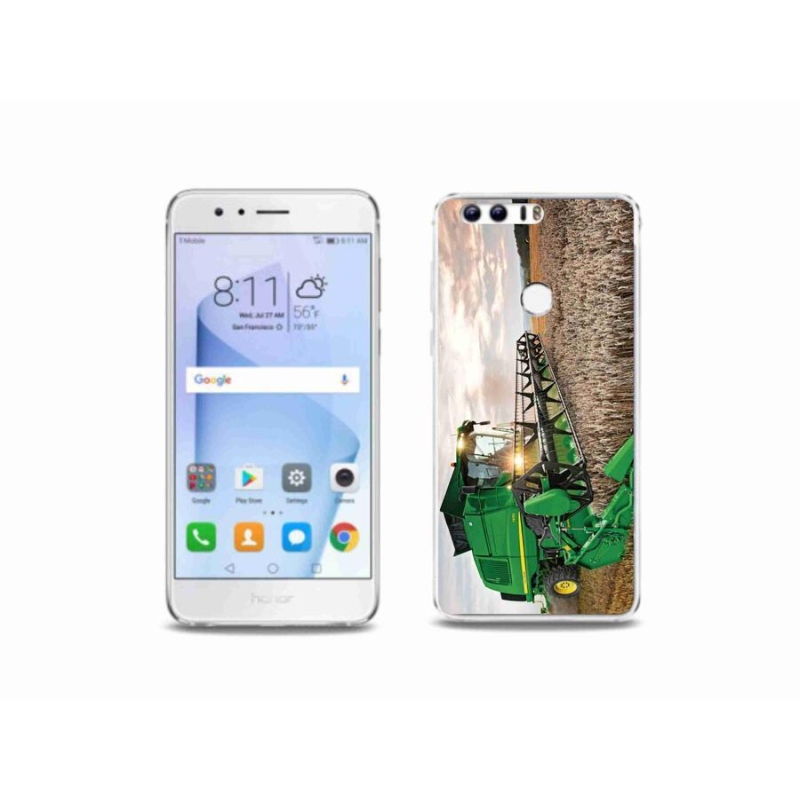 Gelový kryt mmCase na mobil Honor 8 - kombajn
