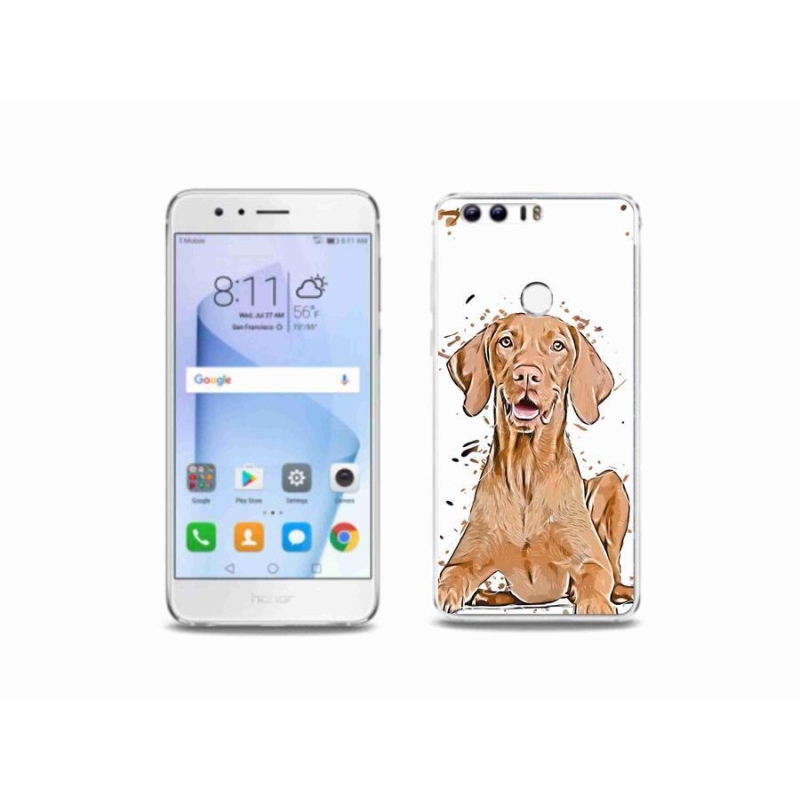 Gelový kryt mmCase na mobil Honor 8 - maďar