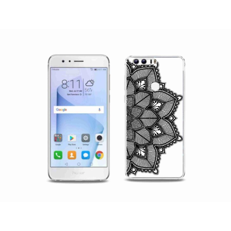 Gelový kryt mmCase na mobil Honor 8 - mandala