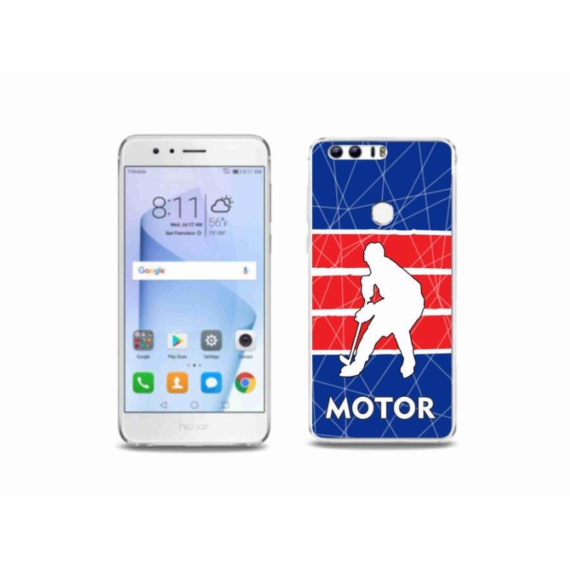 Gelový kryt mmCase na mobil Honor 8 - Motor