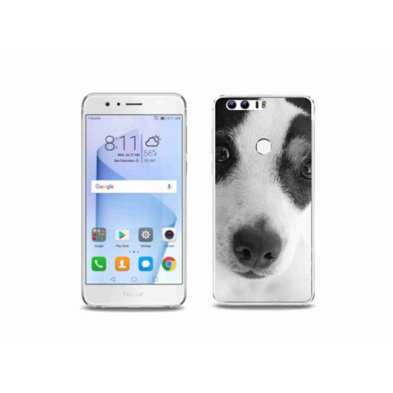 Gelový kryt mmCase na mobil Honor 8 - pes
