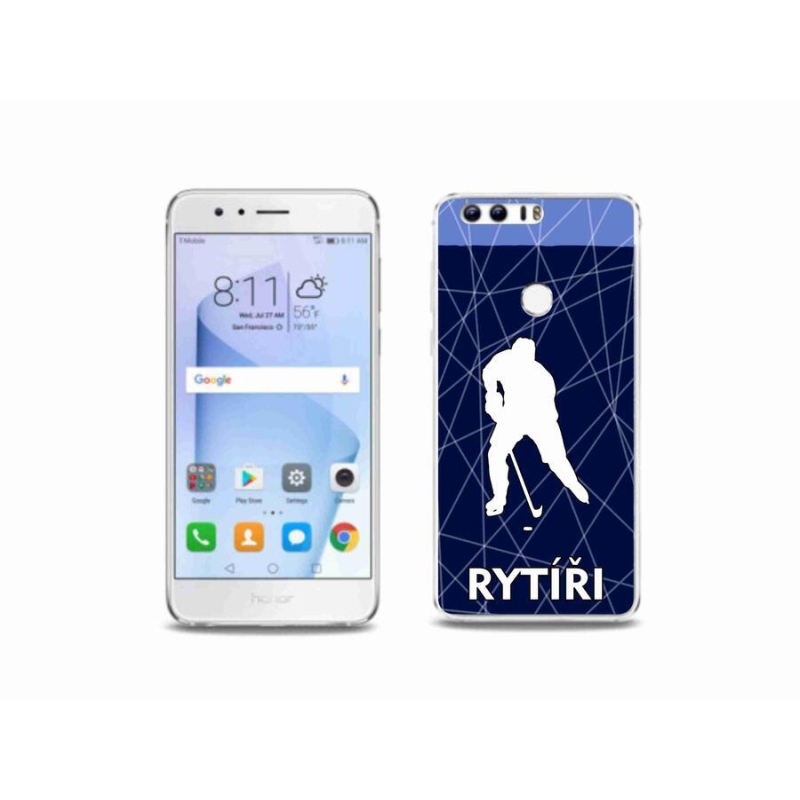 Gelový kryt mmCase na mobil Honor 8 - Rytíři