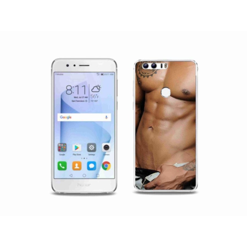 Gelový kryt mmCase na mobil Honor 8 - sexy muž