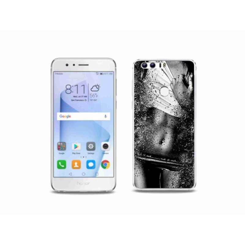 Gelový kryt mmCase na mobil Honor 8 - sexy žena 1