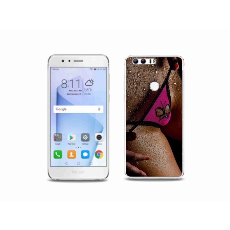 Gelový kryt mmCase na mobil Honor 8 - sexy žena