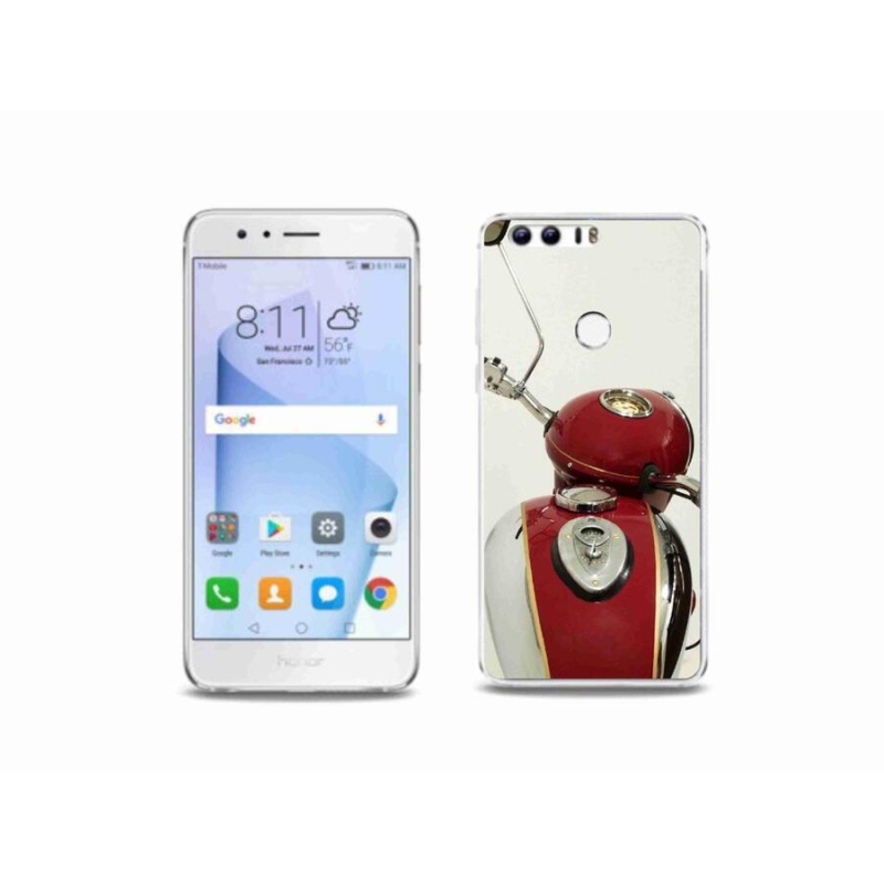 Gelový kryt mmCase na mobil Honor 8 - veterán