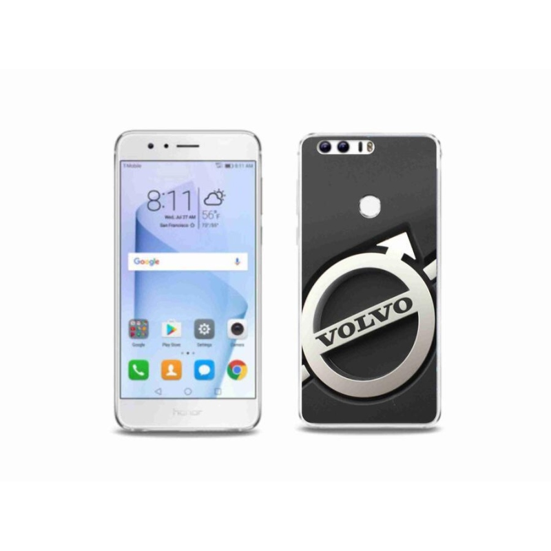 Gelový kryt mmCase na mobil Honor 8 - znak 1
