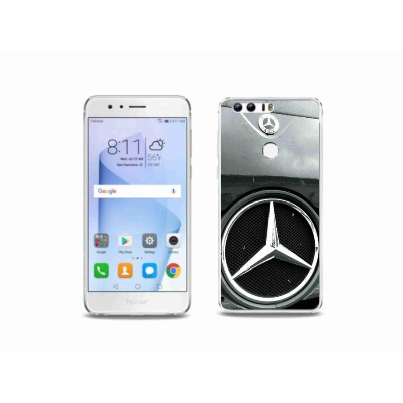 Gelový kryt mmCase na mobil Honor 8 - znak 3