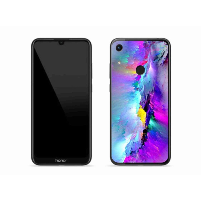 Gelový kryt mmCase na mobil Honor 8A - abstrakt