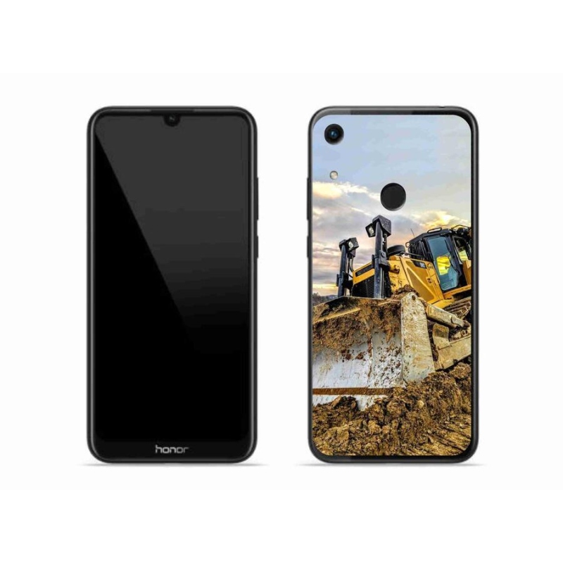 Gelový kryt mmCase na mobil Honor 8A - bagr