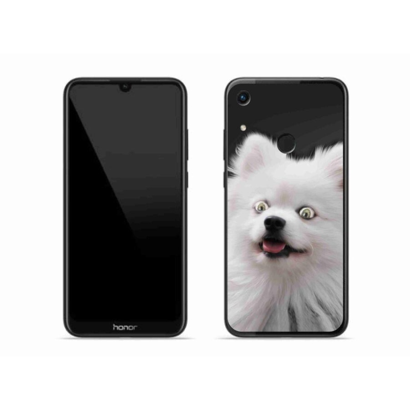Gelový kryt mmCase na mobil Honor 8A - bílý špic