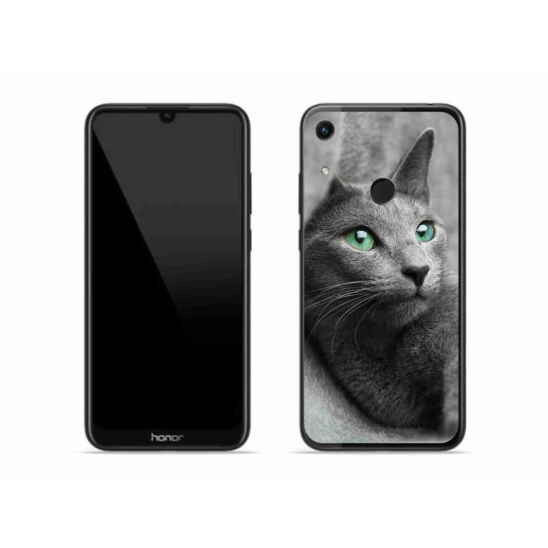 Gelový kryt mmCase na mobil Honor 8A - kočka 2