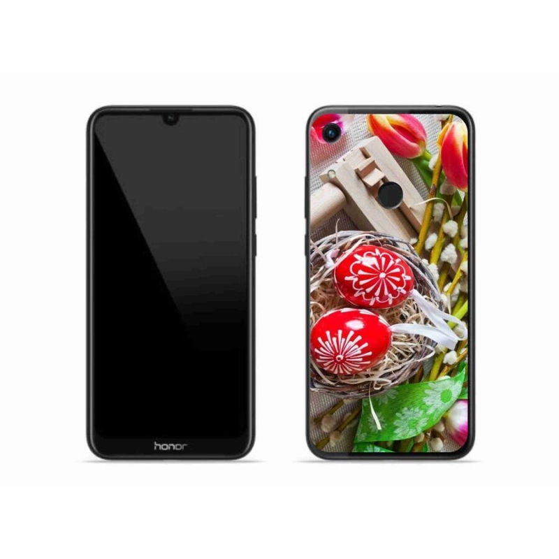 Gelový kryt mmCase na mobil Honor 8A - kraslice