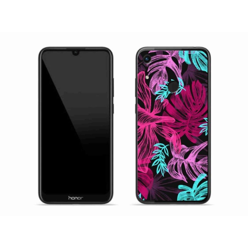 Gelový kryt mmCase na mobil Honor 8A - květiny 1