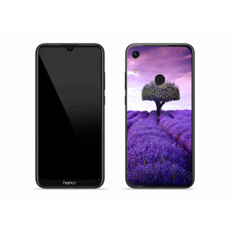 Gelový kryt mmCase na mobil Honor 8A - levandulová louka