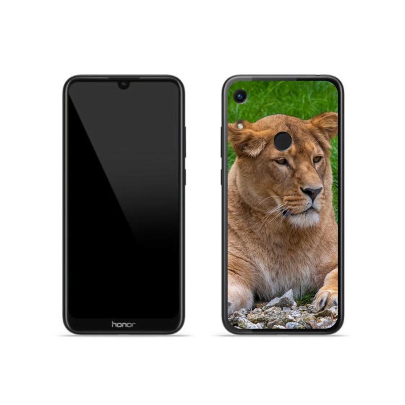 Gelový kryt mmCase na mobil Honor 8A - lvice