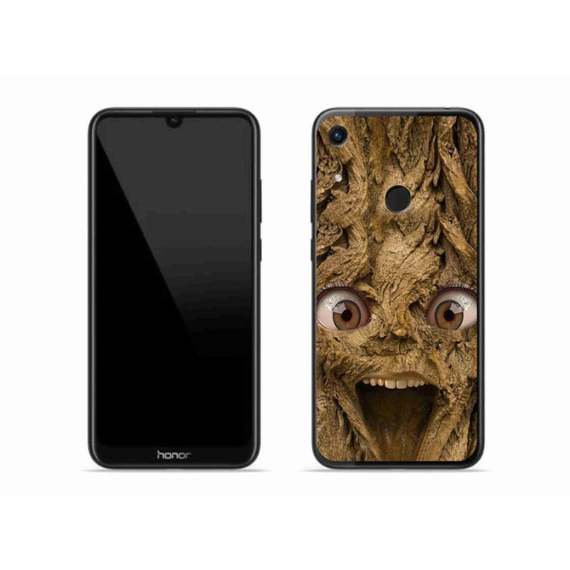 Gelový kryt mmCase na mobil Honor 8A - veselý strom s očima