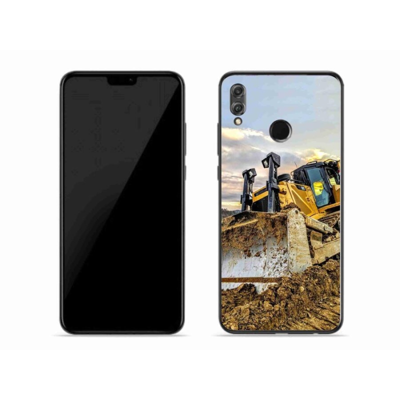 Gelový kryt mmCase na mobil Honor 8X - bagr
