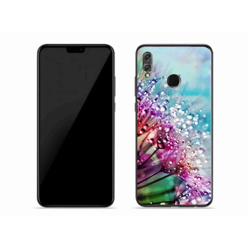 Gelový kryt mmCase na mobil Honor 8X - barevné květy