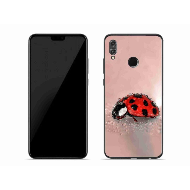 Gelový kryt mmCase na mobil Honor 8X - beruška