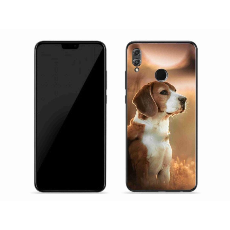 Gelový kryt mmCase na mobil Honor 8X - bígl