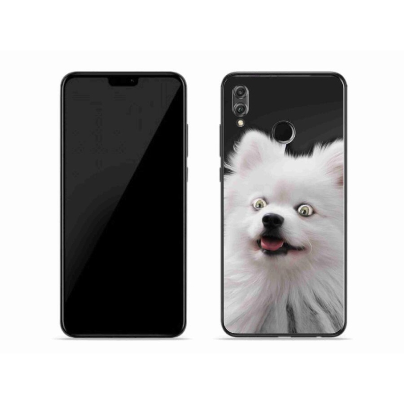 Gelový kryt mmCase na mobil Honor 8X - bílý špic