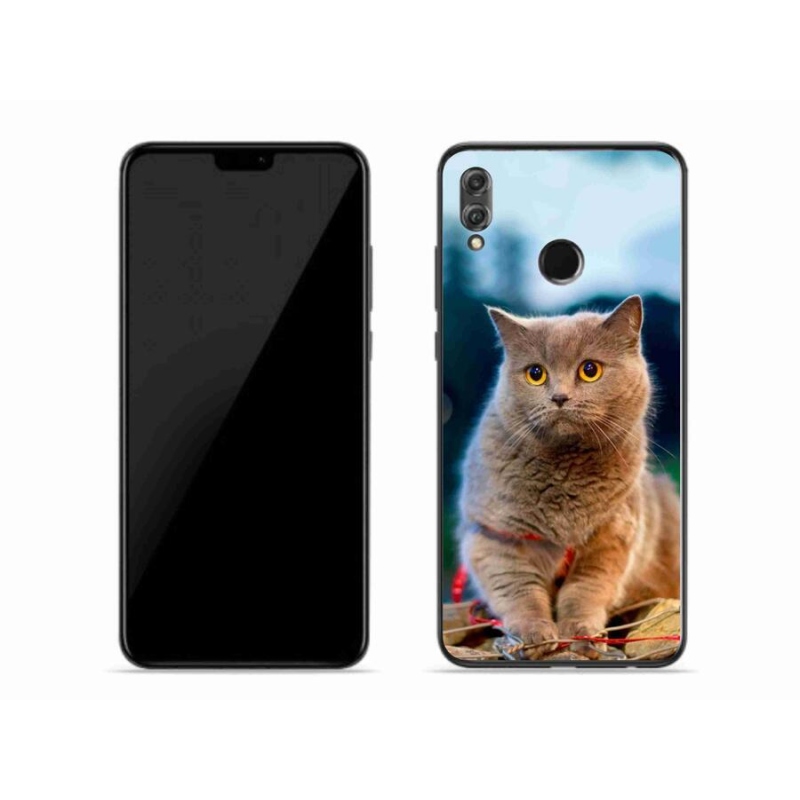 Gelový kryt mmCase na mobil Honor 8X - britská modrá 2