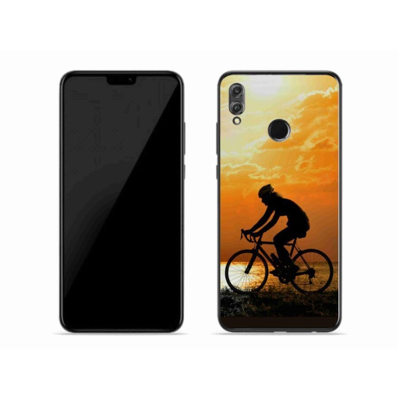 Gelový kryt mmCase na mobil Honor 8X - cyklovýlet