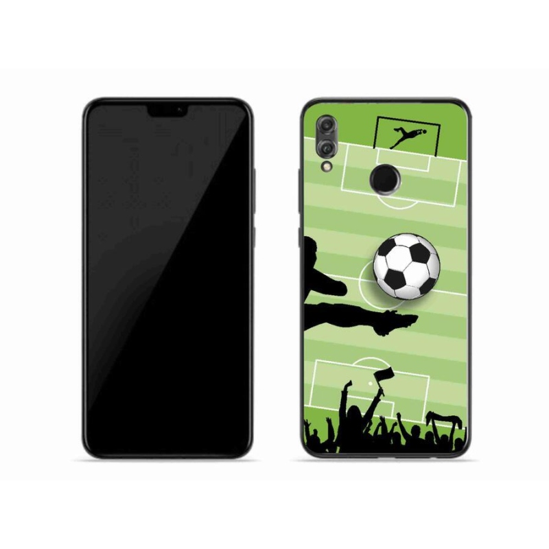Gelový kryt mmCase na mobil Honor 8X - fotbal 3