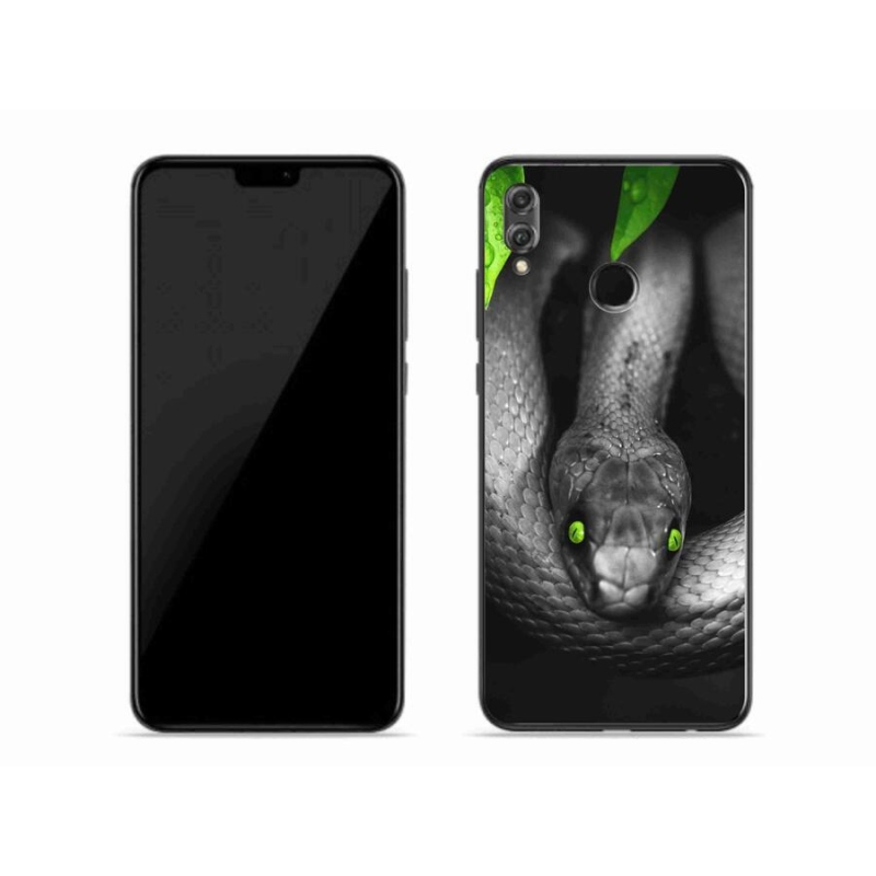 Gelový kryt mmCase na mobil Honor 8X - had