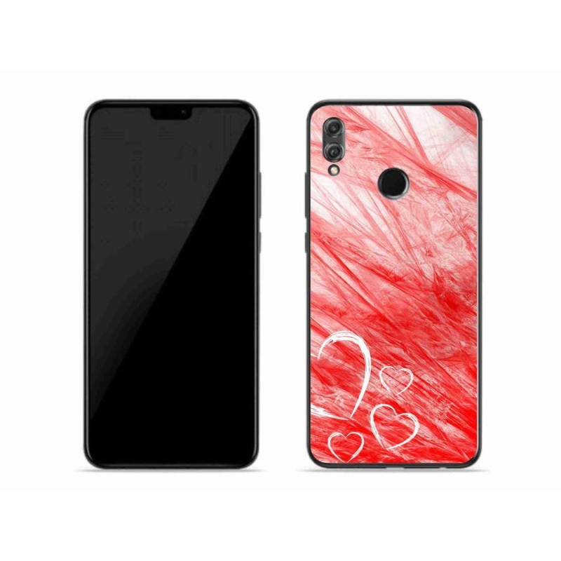 Gelový kryt mmCase na mobil Honor 8X - heart