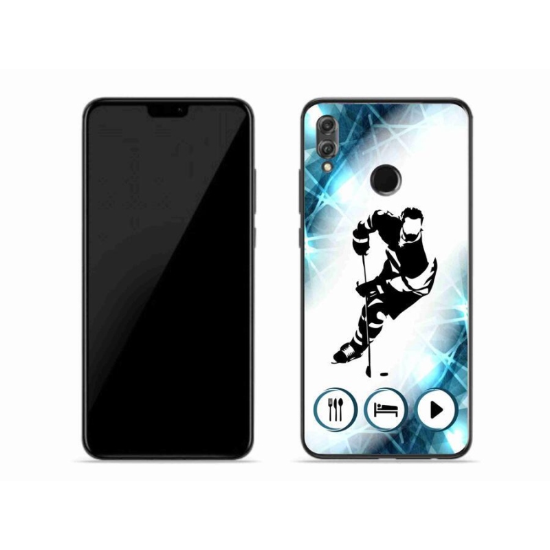 Gelový kryt mmCase na mobil Honor 8X - hokej 1