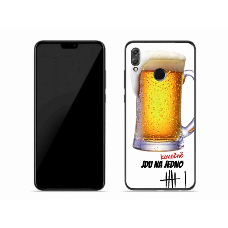 Gelový kryt mmCase na mobil Honor 8X - jdu na jedno