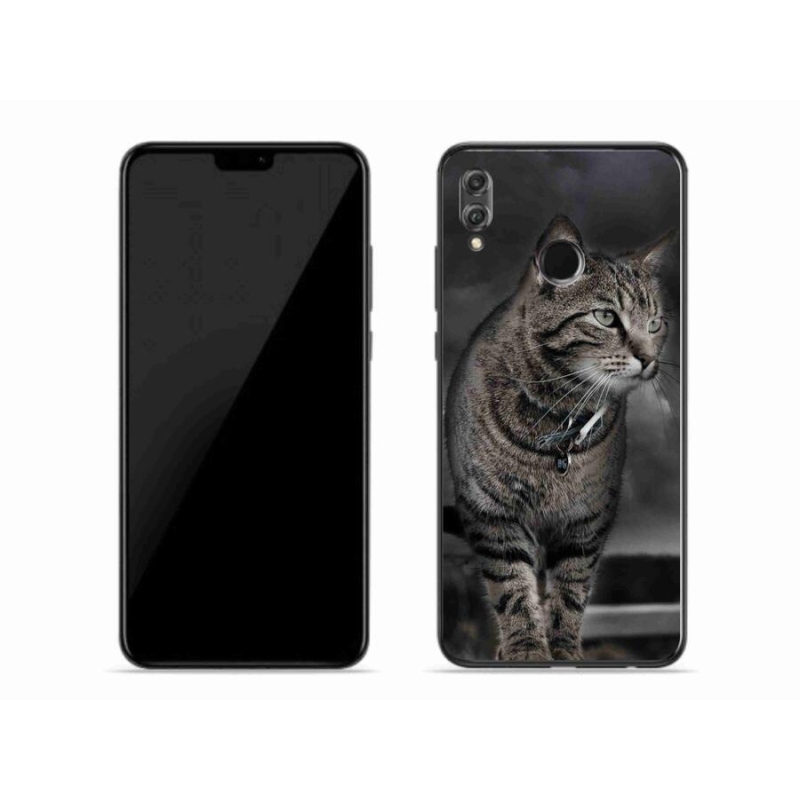 Gelový kryt mmCase na mobil Honor 8X - kočka
