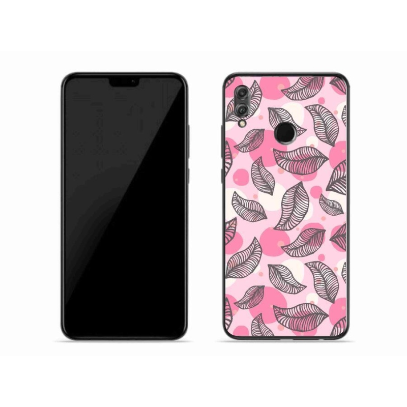 Gelový kryt mmCase na mobil Honor 8X - kreslené padající listy