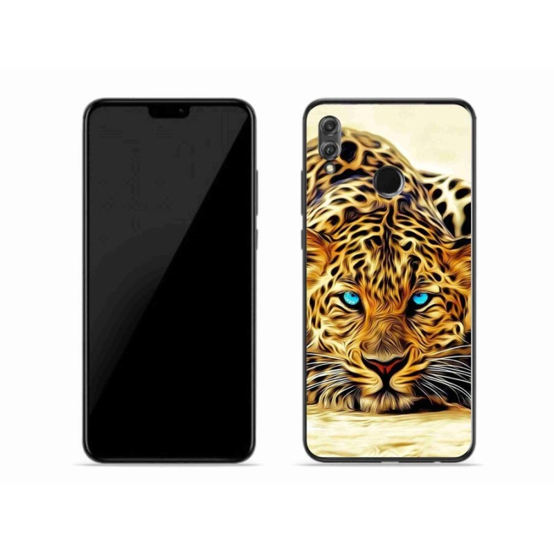 Gelový kryt mmCase na mobil Honor 8X - kreslený tygr