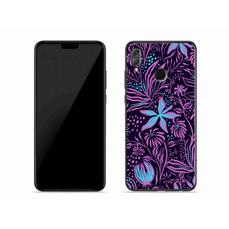 Gelový kryt mmCase na mobil Honor 8X - květiny 2