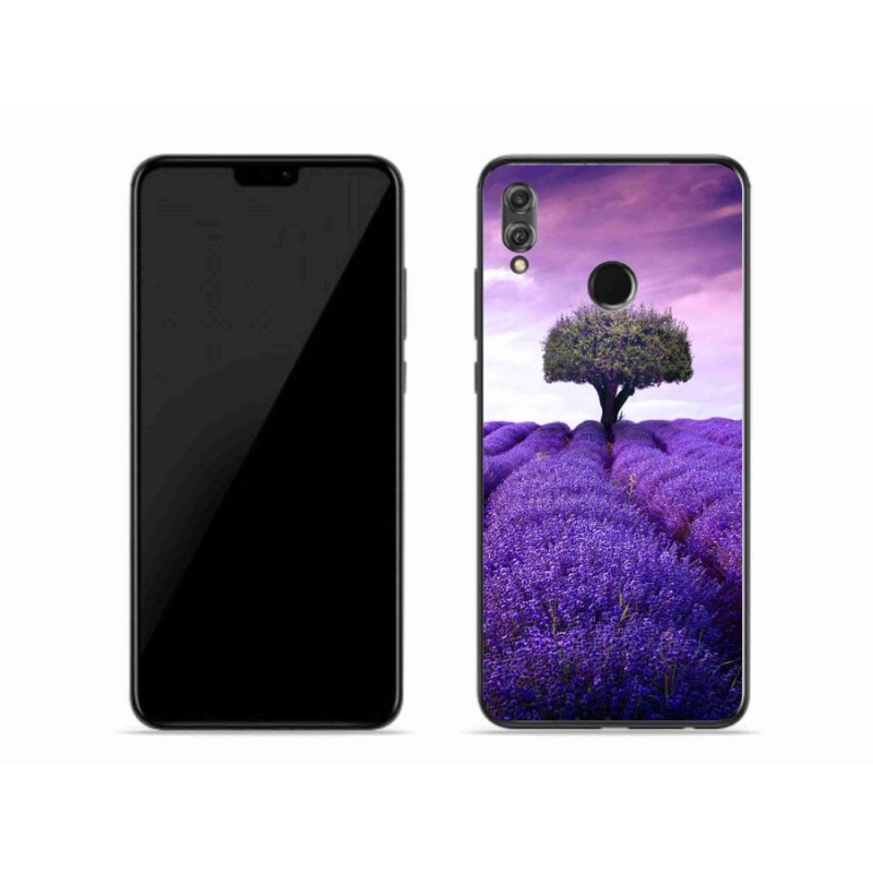 Gelový kryt mmCase na mobil Honor 8X - levandulová louka