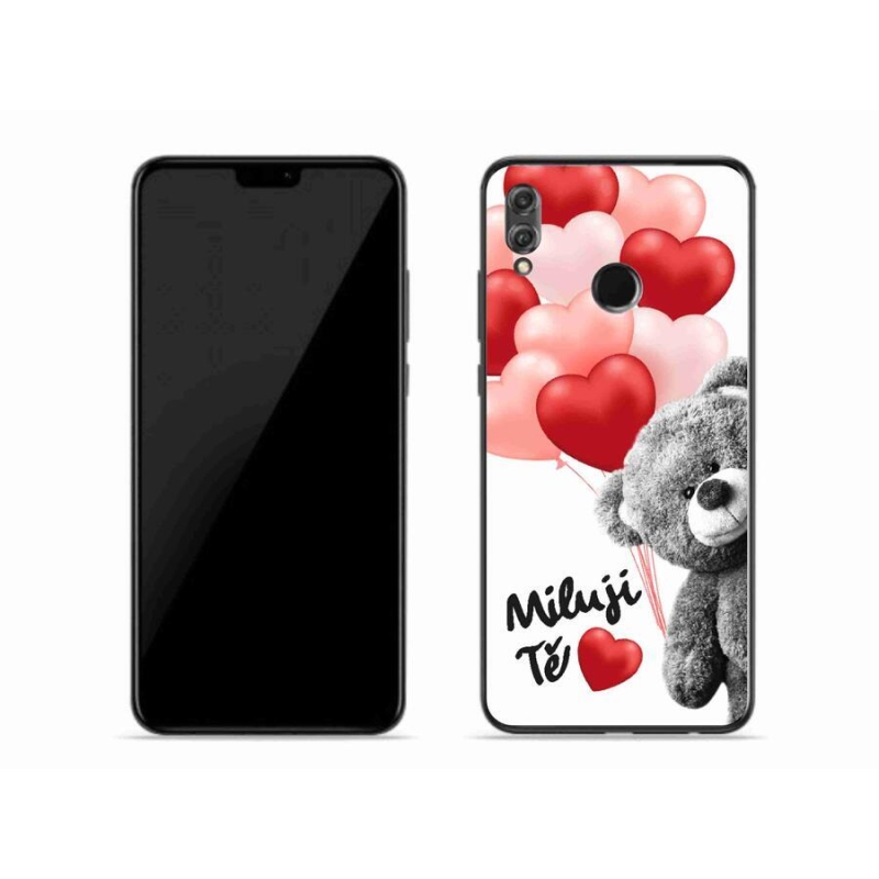 Gelový kryt mmCase na mobil Honor 8X - miluji Tě