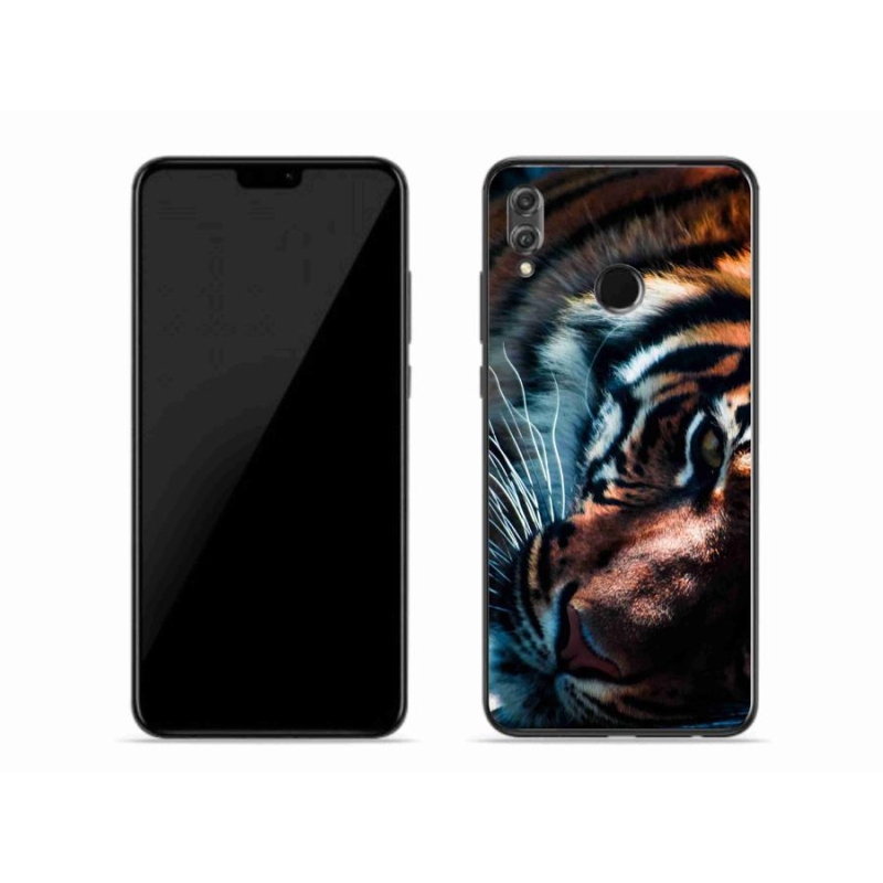 Gelový kryt mmCase na mobil Honor 8X - tygří pohled