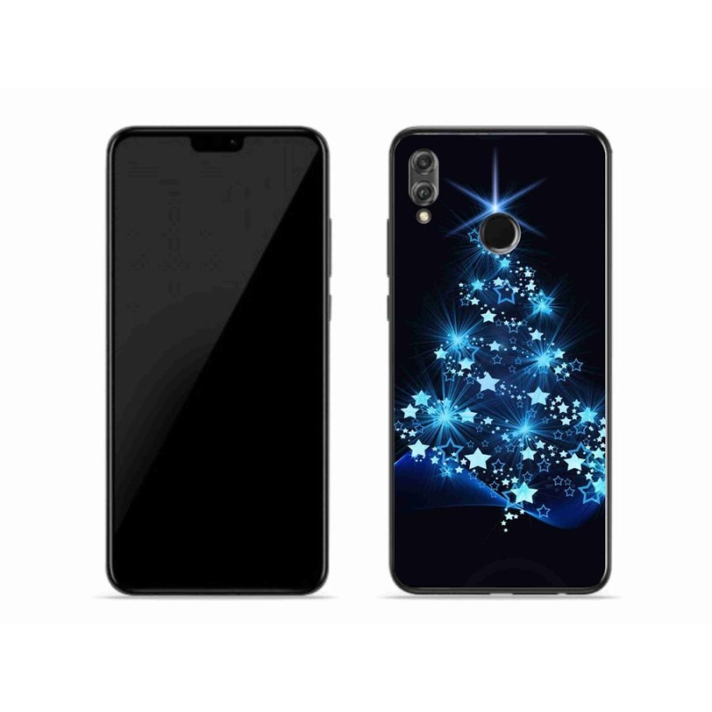 Gelový kryt mmCase na mobil Honor 8X - vánoční stromek