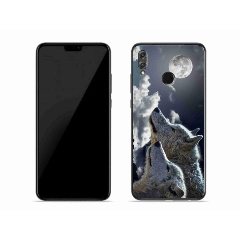 Gelový kryt mmCase na mobil Honor 8X - vlci