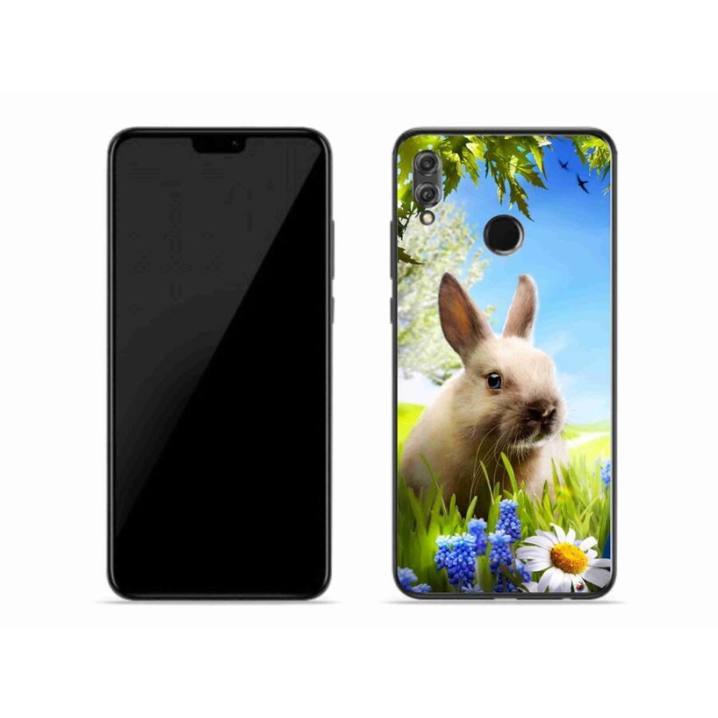 Gelový kryt mmCase na mobil Honor 8X - zajíček