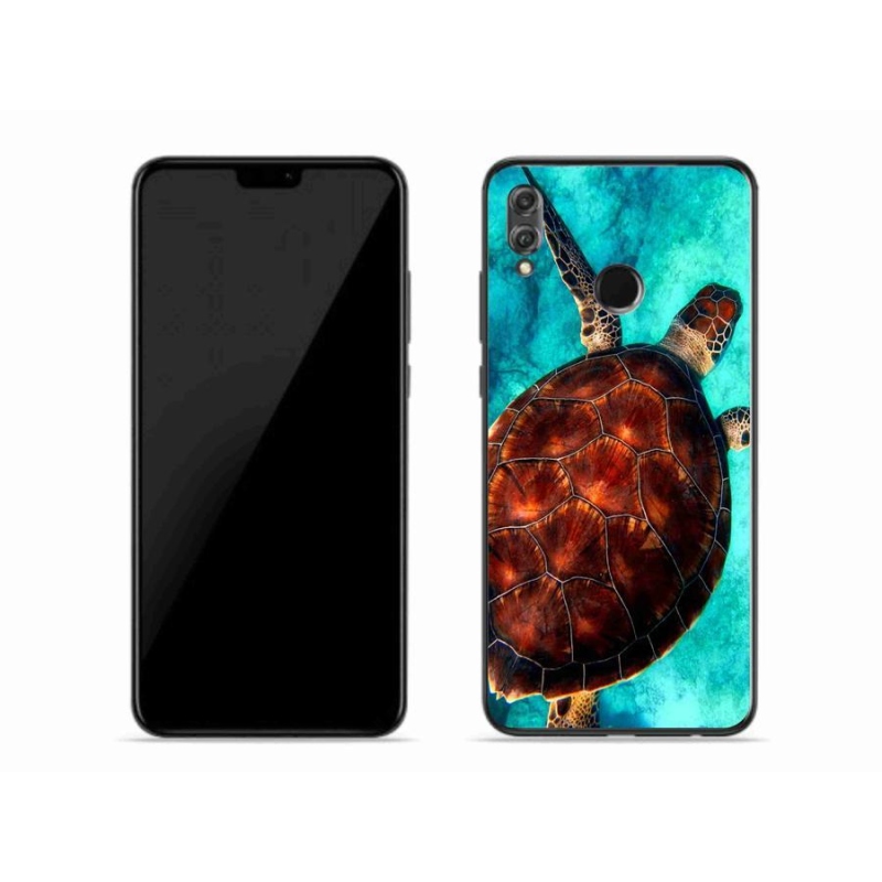 Gelový kryt mmCase na mobil Honor 8X - želva