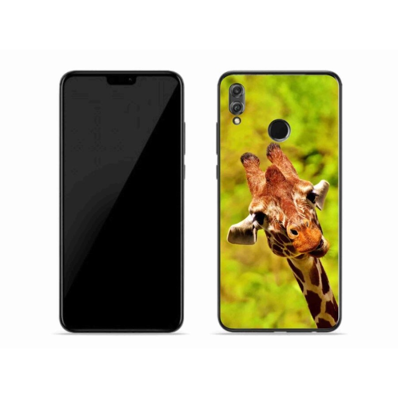 Gelový kryt mmCase na mobil Honor 8X - žirafa