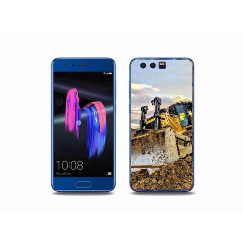 Gelový kryt mmCase na mobil Honor 9 - bagr