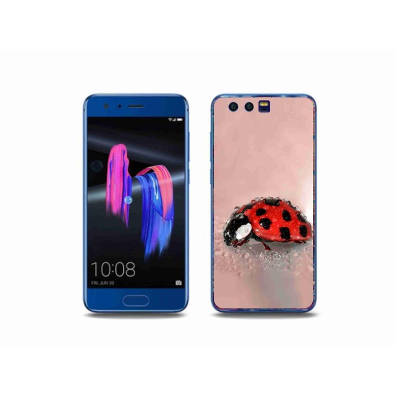 Gelový kryt mmCase na mobil Honor 9 - beruška