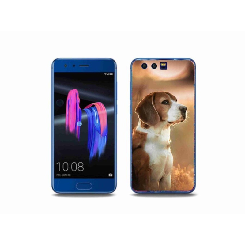 Gelový kryt mmCase na mobil Honor 9 - bígl