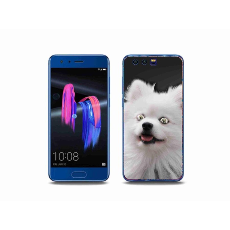 Gelový kryt mmCase na mobil Honor 9 - bílý špic