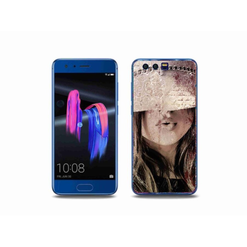 Gelový kryt mmCase na mobil Honor 9 - dívka